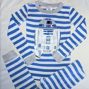 Hanna Andersson Star Wars Long Johns Pajamas Sleepwear 130 (8)